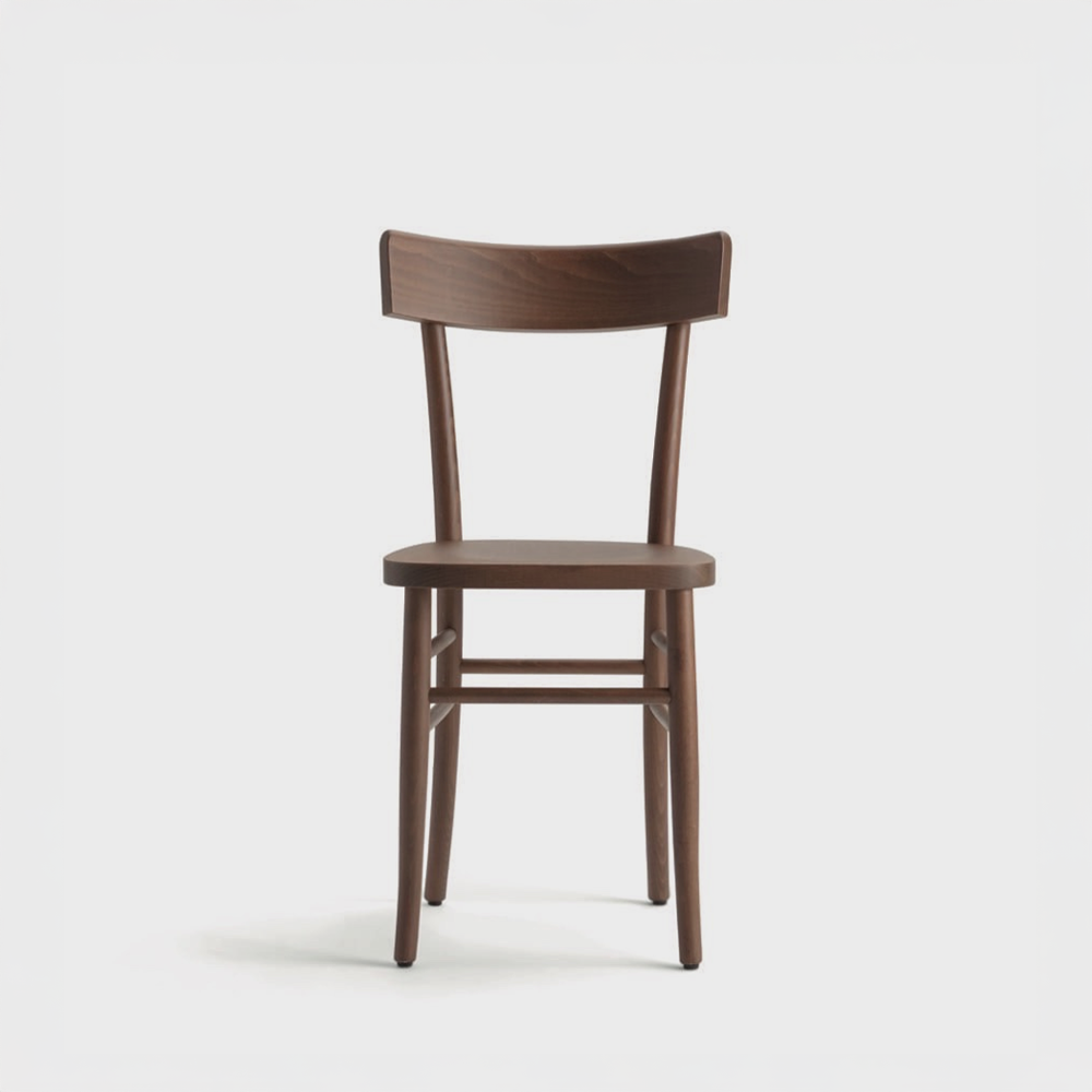 Pastis 02 - en klassisk thonet-stol i skandinavisk design med ett tidlöst formspråk, tillgänglig med både träsits och stoppad sits